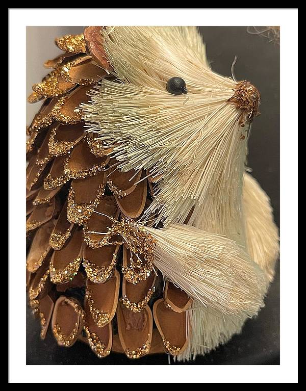 The Hedgehog Ornament - Framed Print