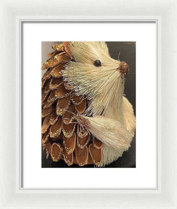 The Hedgehog Ornament - Framed Print