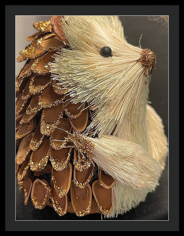 The Hedgehog Ornament - Framed Print
