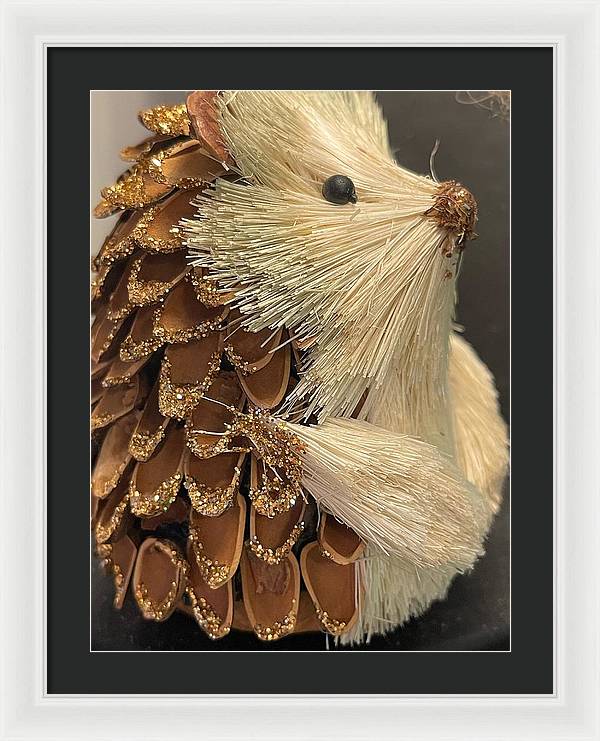 The Hedgehog Ornament - Framed Print
