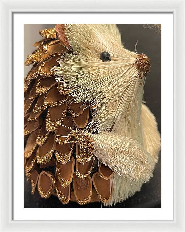 The Hedgehog Ornament - Framed Print