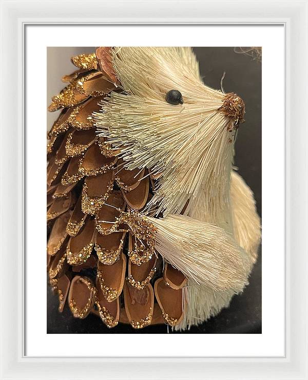 The Hedgehog Ornament - Framed Print