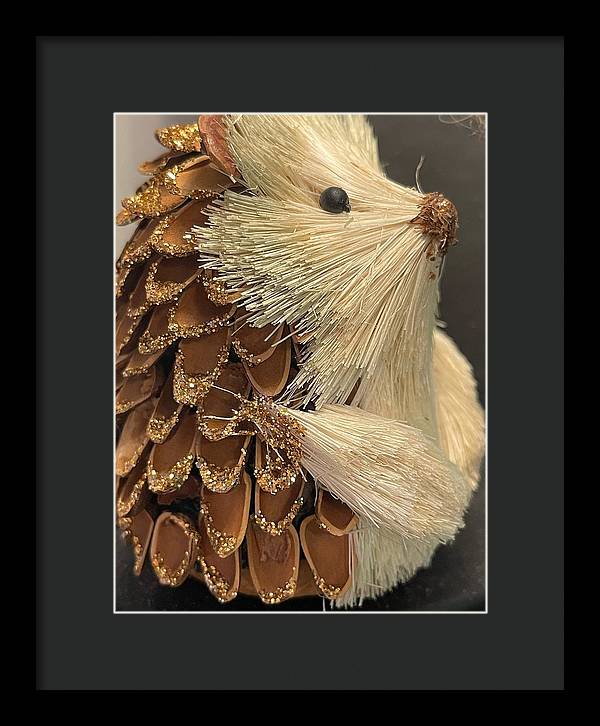 The Hedgehog Ornament - Framed Print