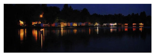 The October Lake - Yoga Mat