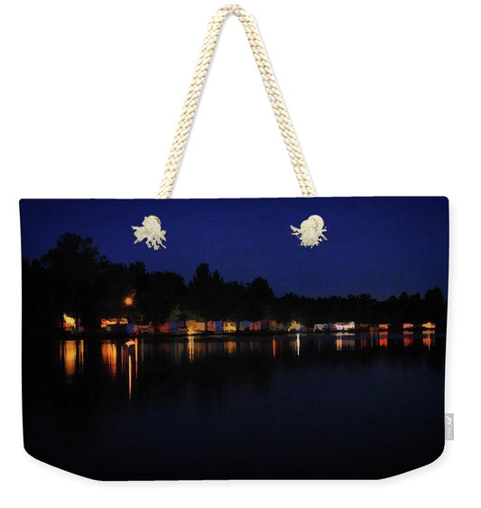 The October Lake - Weekender Tote Bag