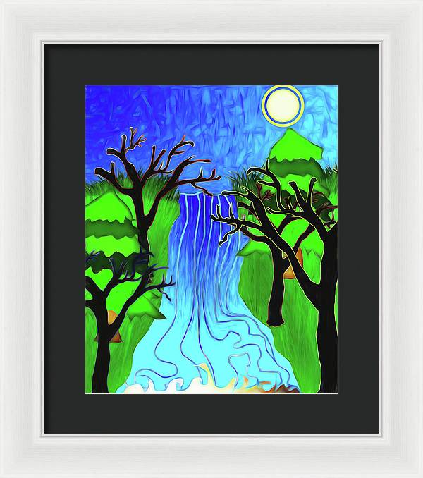 The River - Framed Print