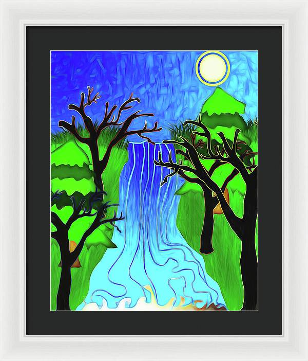 The River - Framed Print