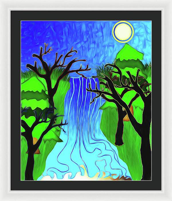 The River - Framed Print