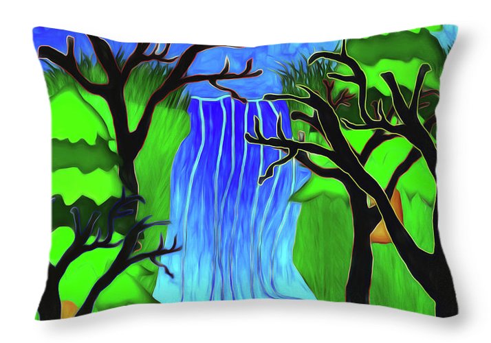 The River - Throw Pillow