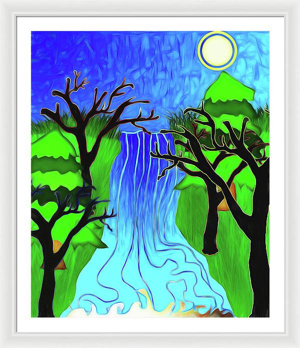 The River - Framed Print