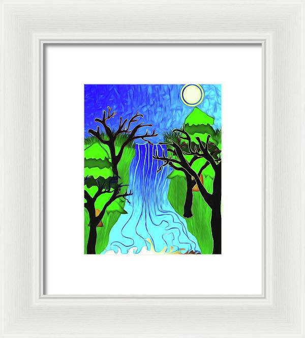 The River - Framed Print