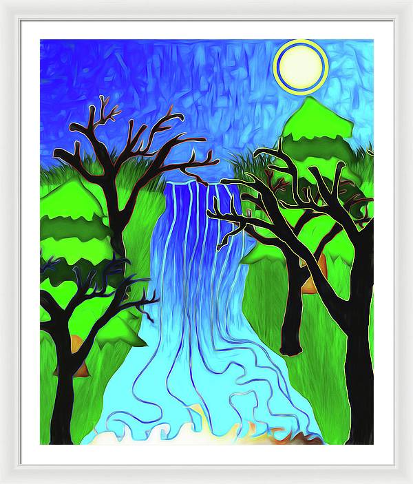 The River - Framed Print