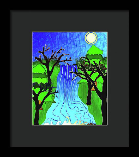 The River - Framed Print