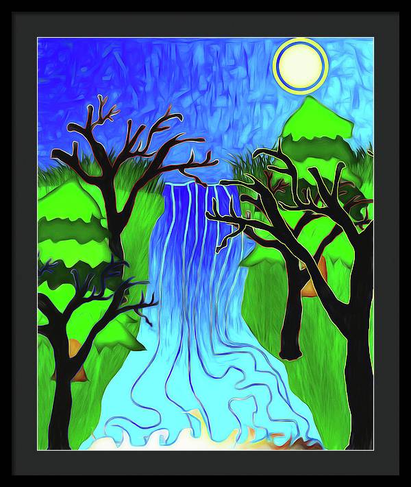 The River - Framed Print