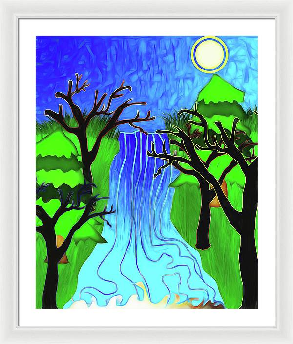 The River - Framed Print