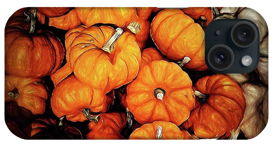 Tiny Pumpkins Pile - Phone Case