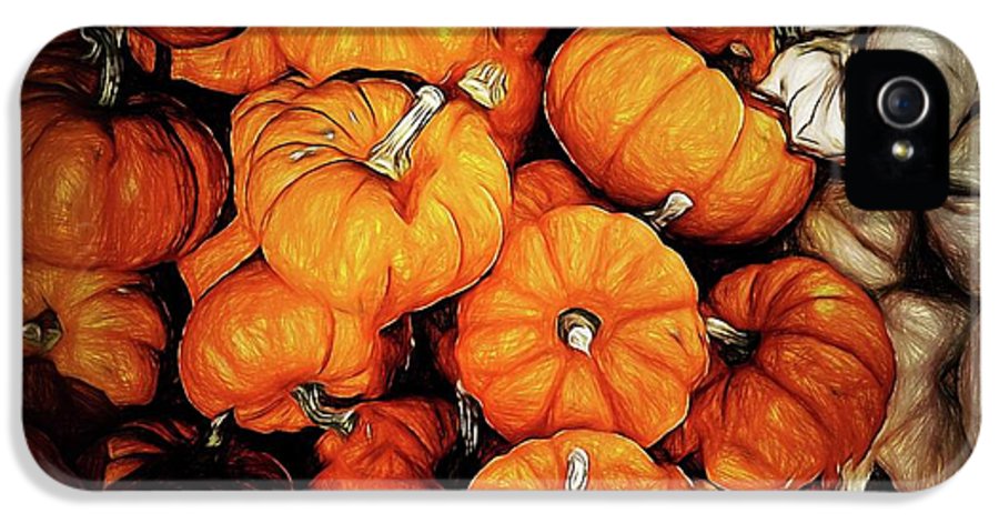 Tiny Pumpkins Pile - Phone Case