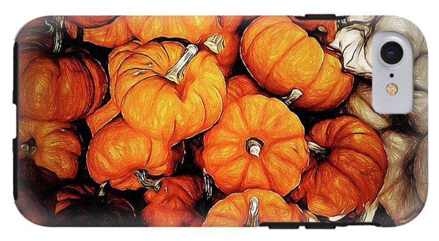 Tiny Pumpkins Pile - Phone Case
