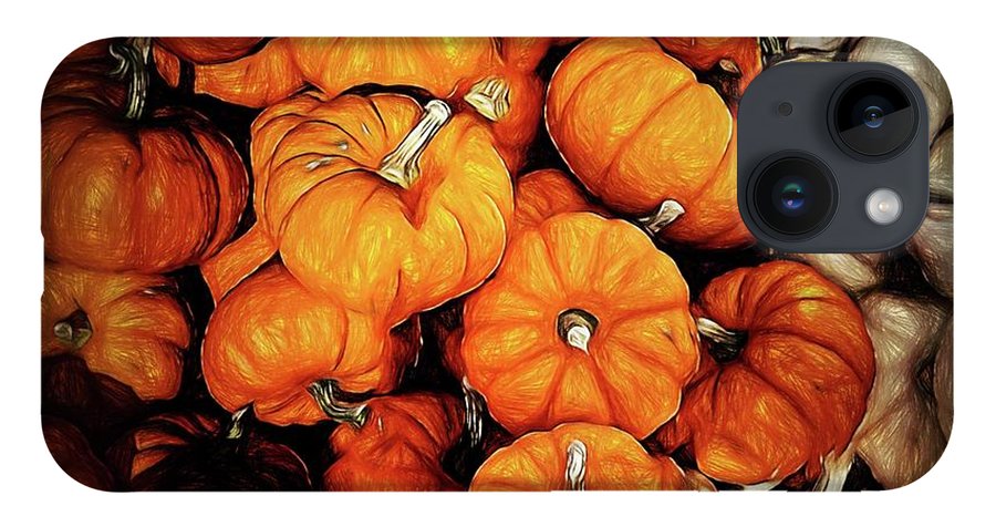 Tiny Pumpkins Pile - Phone Case