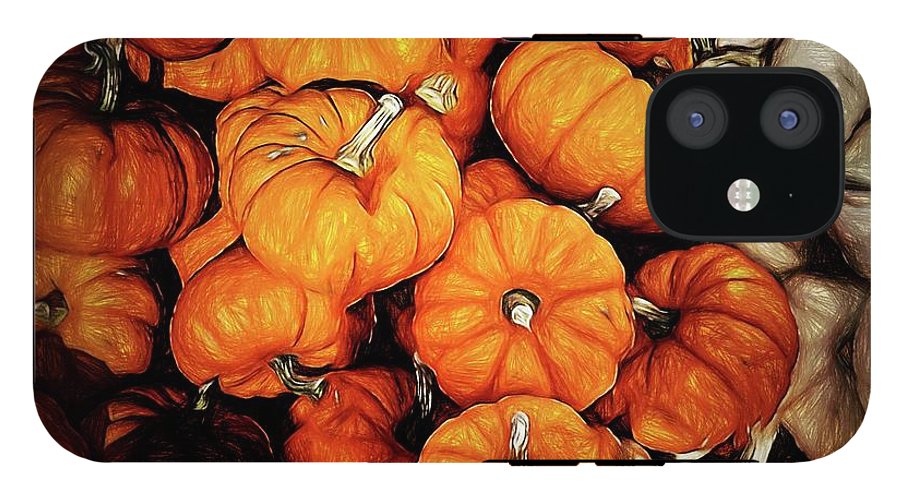 Tiny Pumpkins Pile - Phone Case