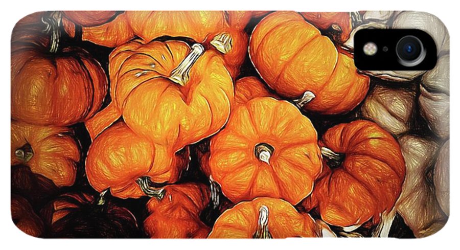 Tiny Pumpkins Pile - Phone Case