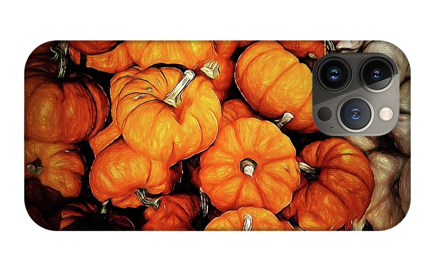 Tiny Pumpkins Pile - Phone Case