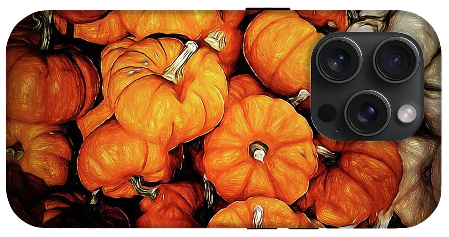Tiny Pumpkins Pile - Phone Case