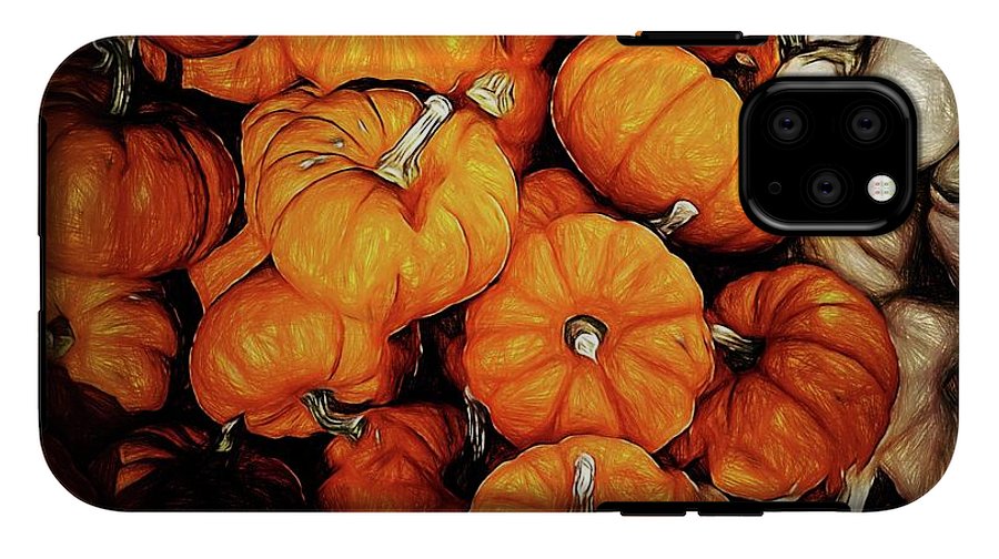 Tiny Pumpkins Pile - Phone Case