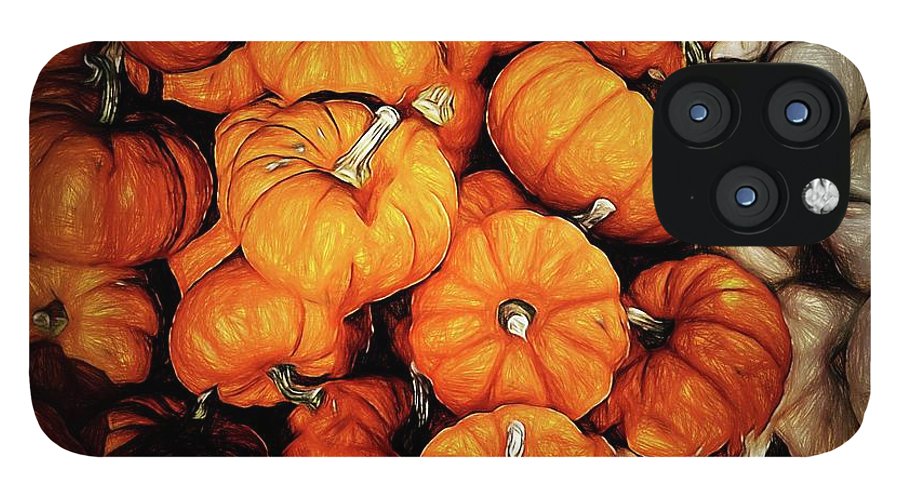 Tiny Pumpkins Pile - Phone Case