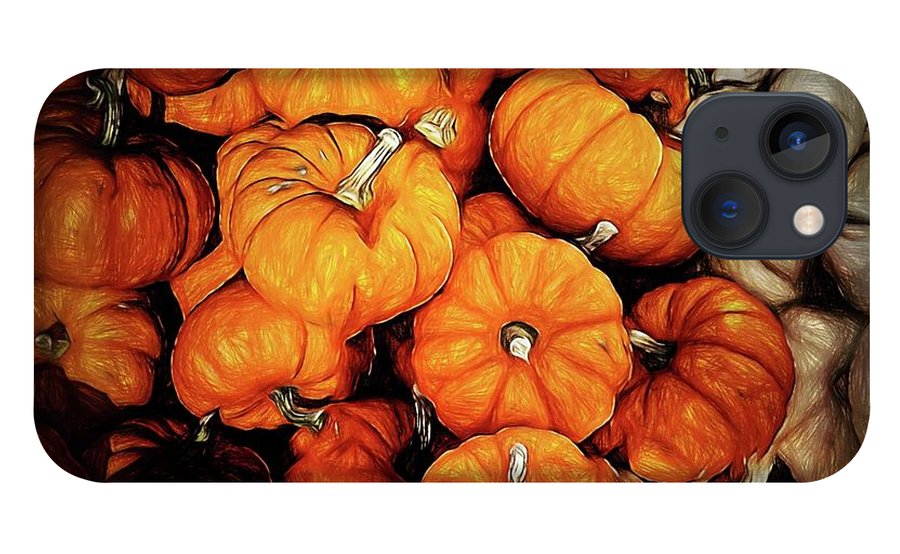 Tiny Pumpkins Pile - Phone Case