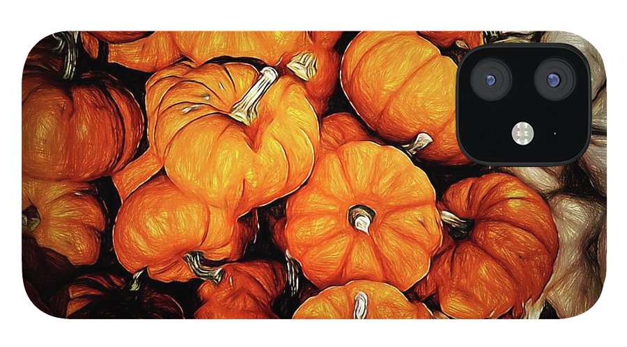 Tiny Pumpkins Pile - Phone Case