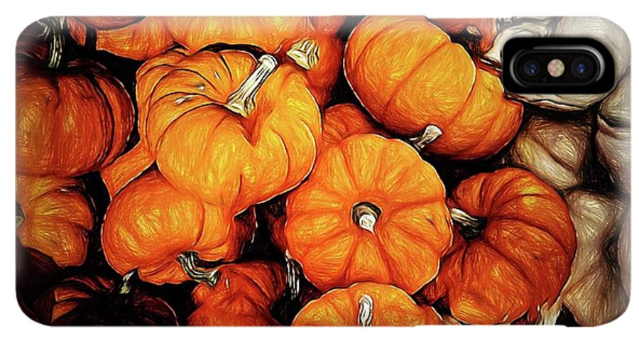Tiny Pumpkins Pile - Phone Case