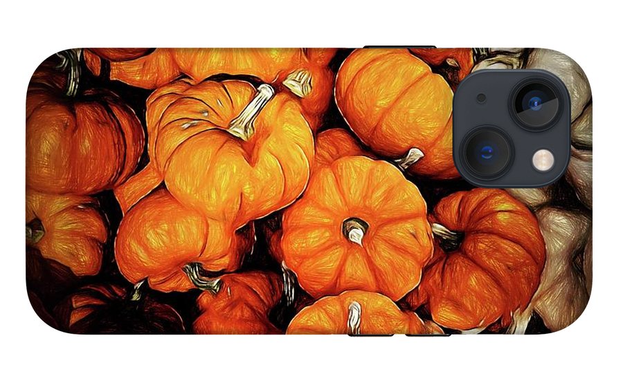 Tiny Pumpkins Pile - Phone Case