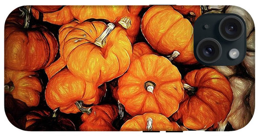 Tiny Pumpkins Pile - Phone Case