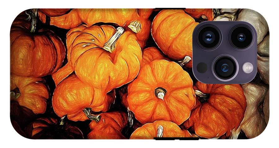 Tiny Pumpkins Pile - Phone Case