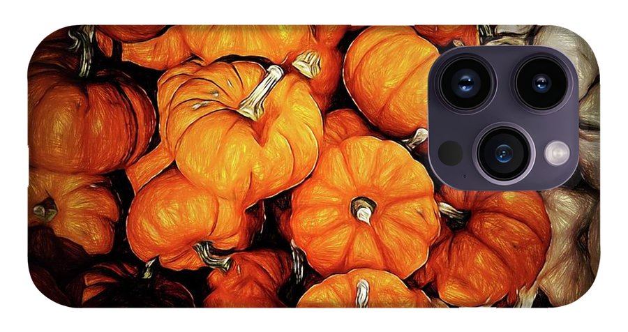 Tiny Pumpkins Pile - Phone Case