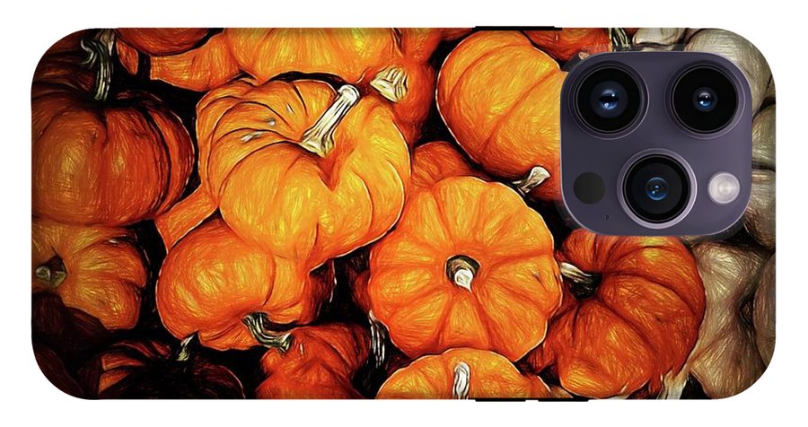 Tiny Pumpkins Pile - Phone Case