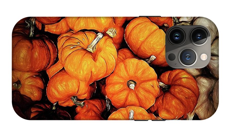 Tiny Pumpkins Pile - Phone Case