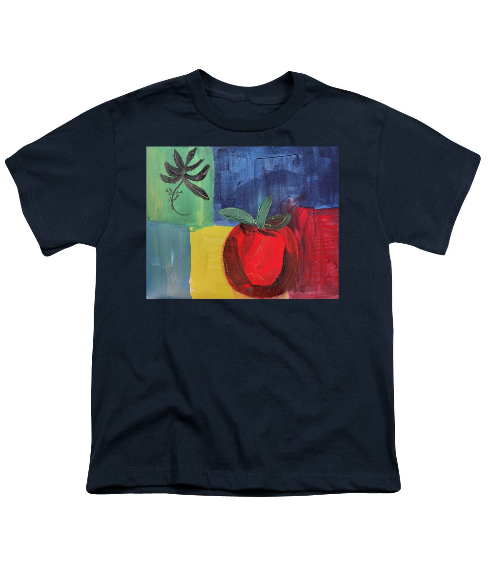 Tomato Basil Abstract - Youth T-Shirt