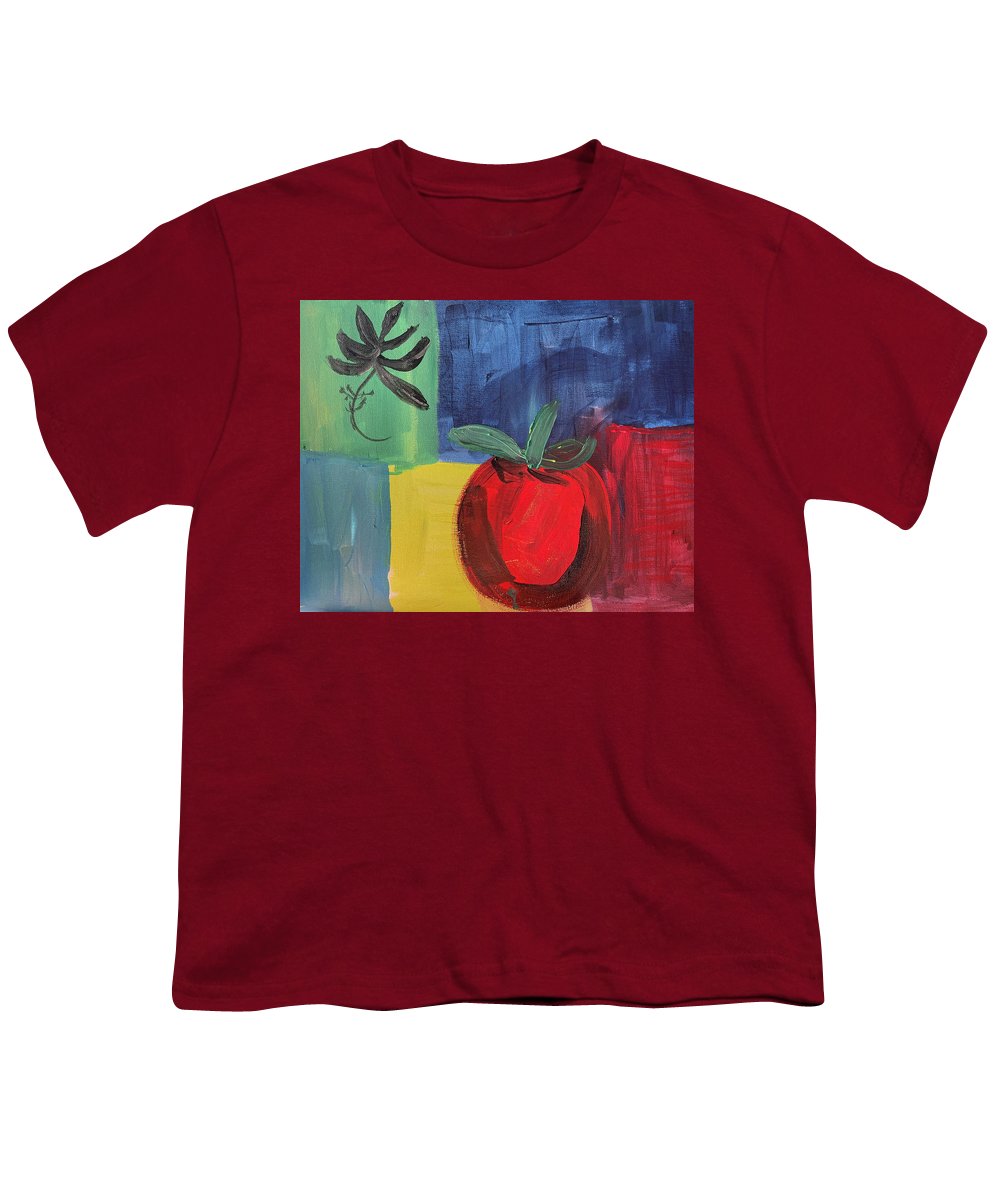 Tomato Basil Abstract - Youth T-Shirt