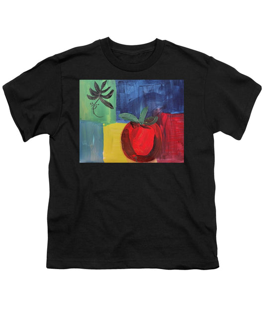Tomato Basil Abstract - Youth T-Shirt