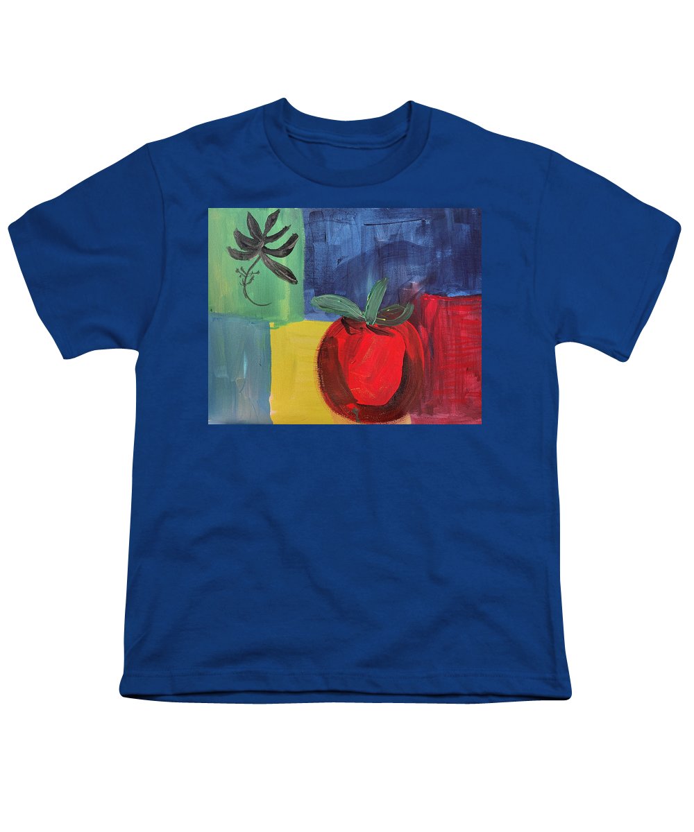 Tomato Basil Abstract - Youth T-Shirt