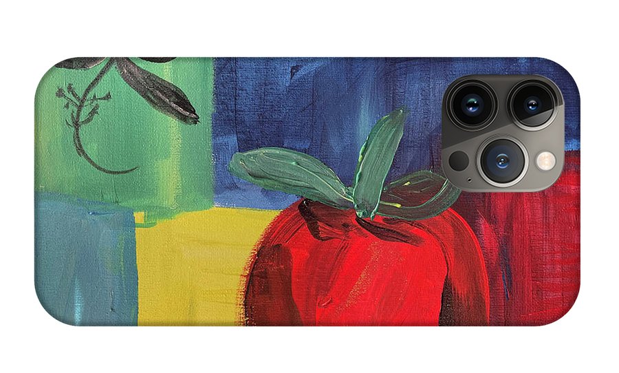 Tomato Basil Abstract - Phone Case