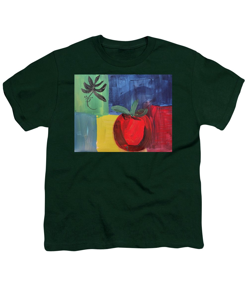 Tomato Basil Abstract - Youth T-Shirt