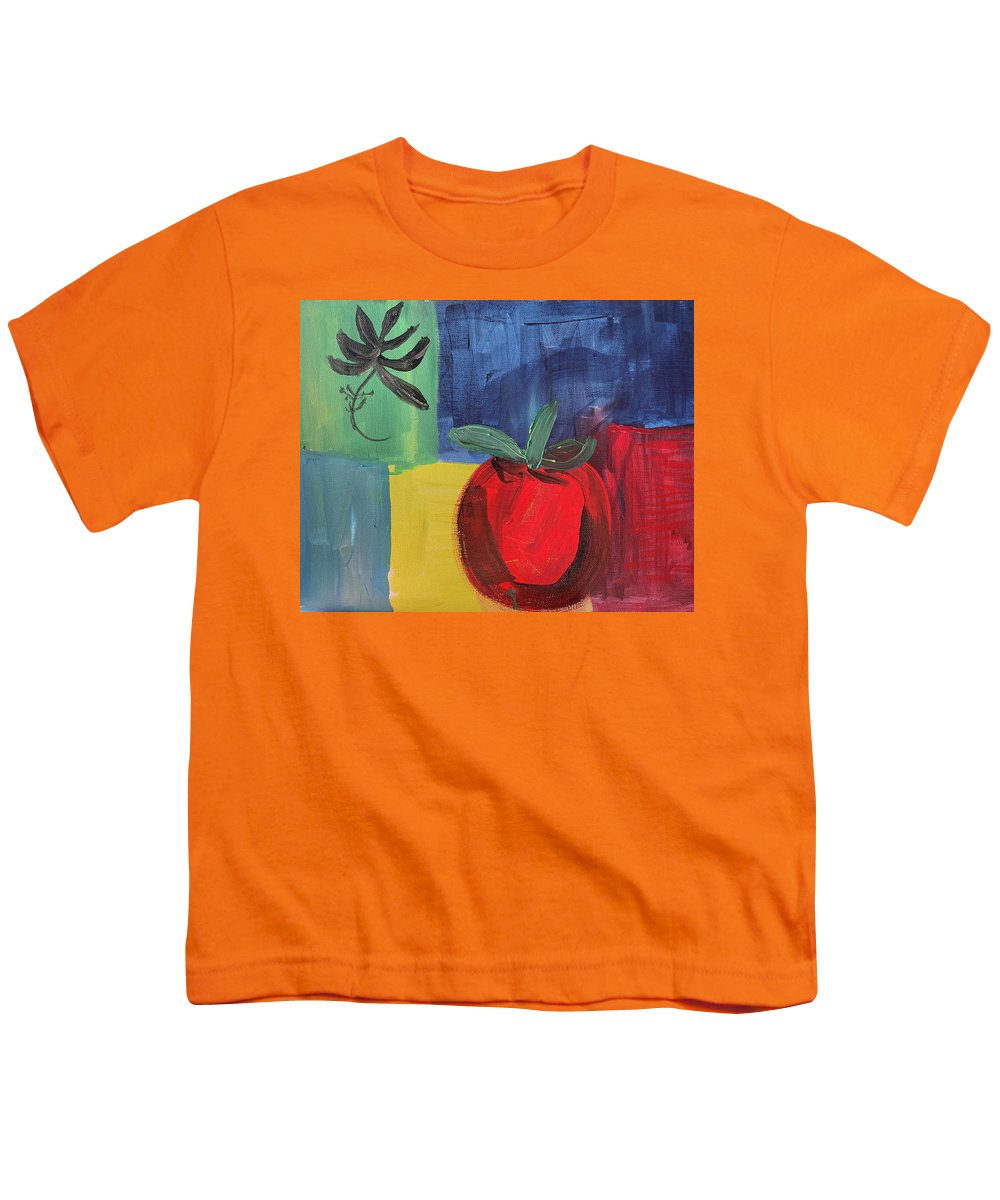 Tomato Basil Abstract - Youth T-Shirt
