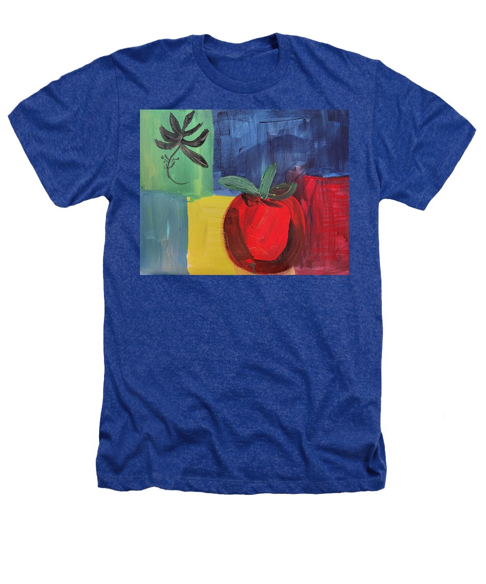 Tomato Basil Abstract - Heathers T-Shirt