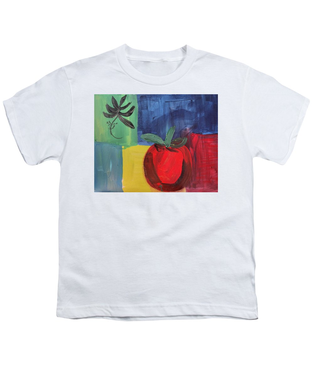 Tomato Basil Abstract - Youth T-Shirt