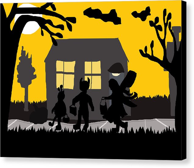 Trick Or Treat - Canvas Print
