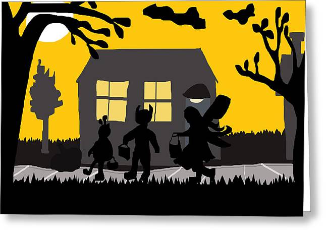 Trick Or Treat - Greeting Card