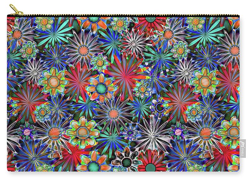 Tropical Daisies - Carry-All Pouch
